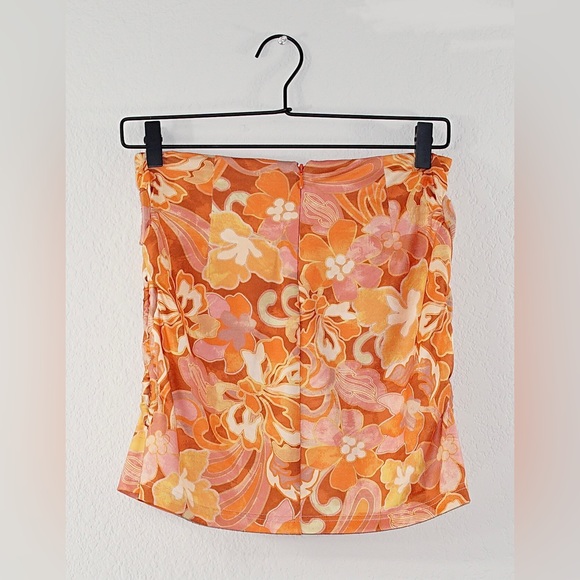 Hansen & Gretel Keisha Mini Skirt in Sunset Swirl XS - Picture 3 of 10